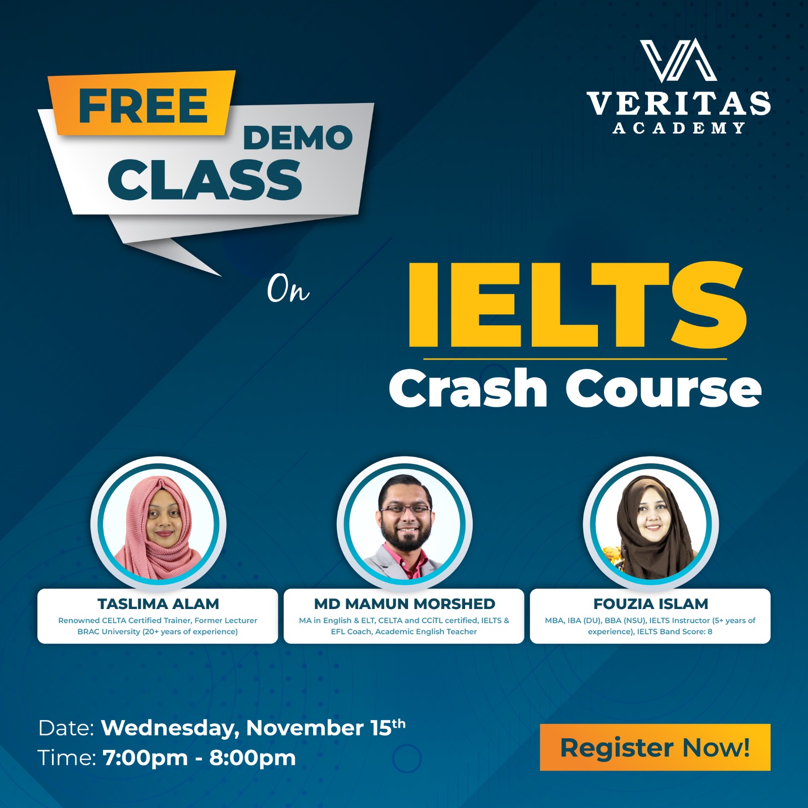 IELTS Crash Course Demo Class